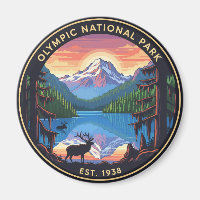 Roosevelt Elk Washington olympic national park