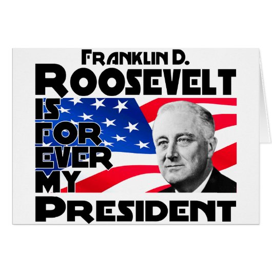 Roosevelt, F Forever Cards (Front Horizontal)