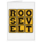 Roosevelt, Franklin or Theodore (Front)