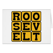 Roosevelt, Franklin or Theodore (Front Horizontal)