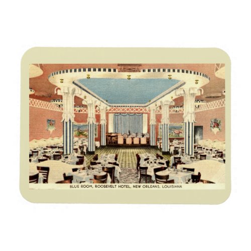 Roosevelt Hotel New Orleans LA Vintage  Magnet