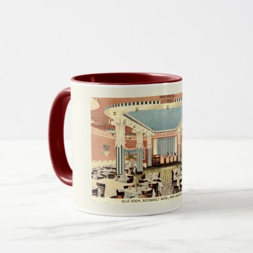 Roosevelt Hotel New Orleans LA Vintage Style Mug