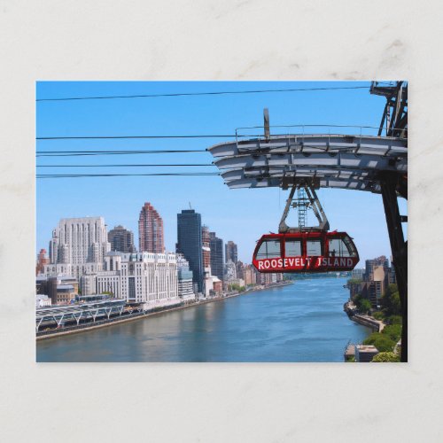 Roosevelt Island Tram Postcard