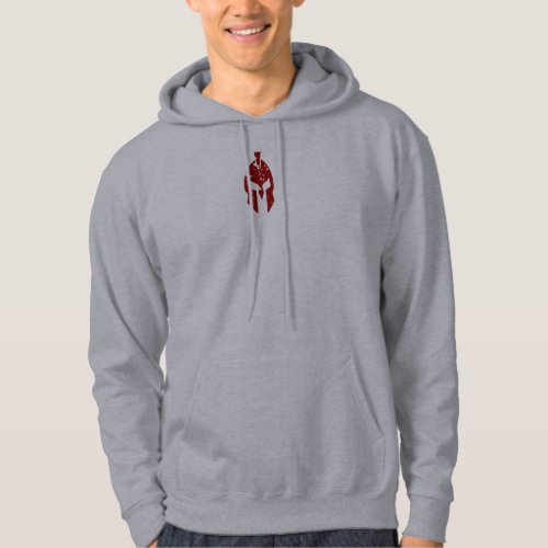 Roosevelt Man in the Arena Warrior Graphic in Red Hoodie