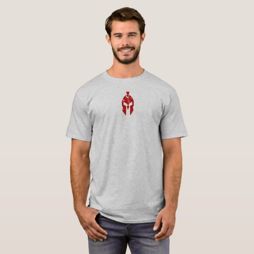 Roosevelt Man in the Arena Warrior Graphic in Red T_Shirt