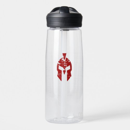 Roosevelt Man in the Arena Warrior Graphic in Red Water Bottle