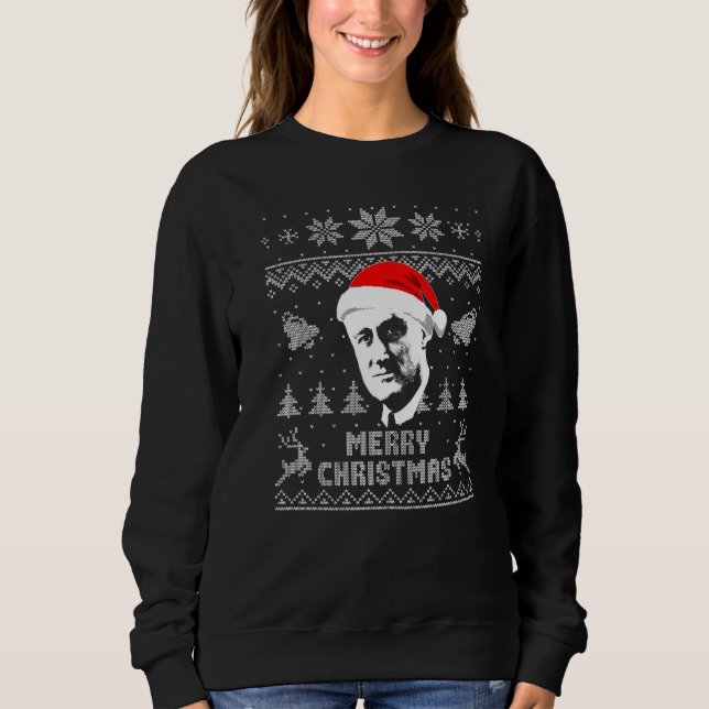 Roosevelt Merry Christmas Sweatshirt (Front)