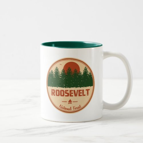 Roosevelt National Forest Two_Tone Coffee Mug