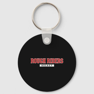 Roosevelt Rough Riders Hockey  Keychain