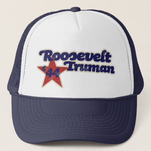 Roosevelt Truman 1944 Trucker Hat