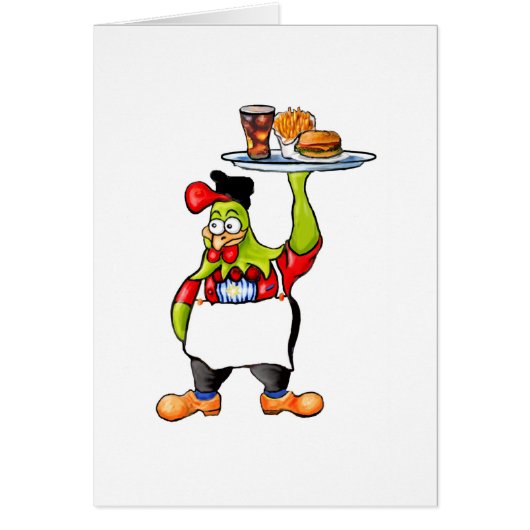 *Roostar bar's waiter* Cards (Front)