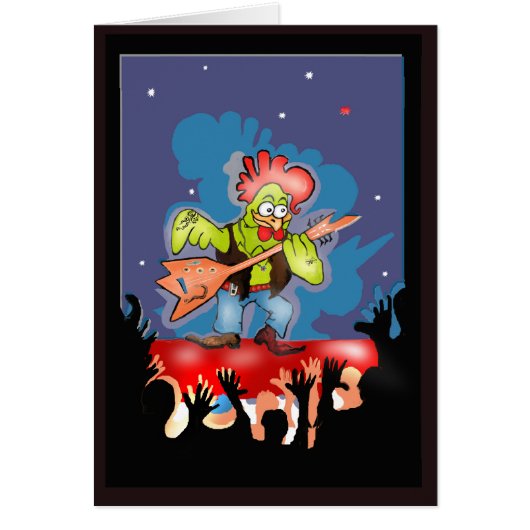 * Roostar in concert * Cards (Front)