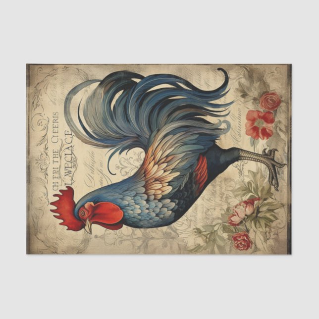 Rooster4 Tissue Paper (Front)