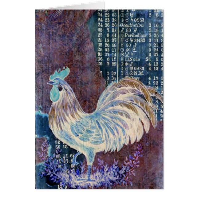 Rooster Art Cards (Front)
