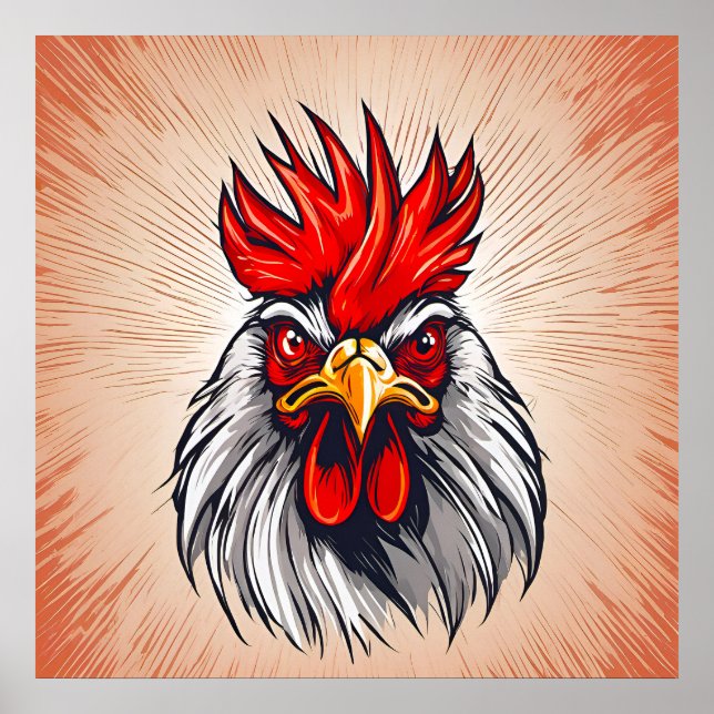 Rooster - Art Print (Front)