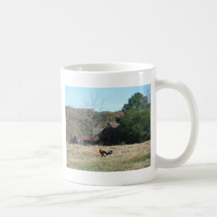 Rooster at the Farm Photo by Sandy Closs. Coffee Mug