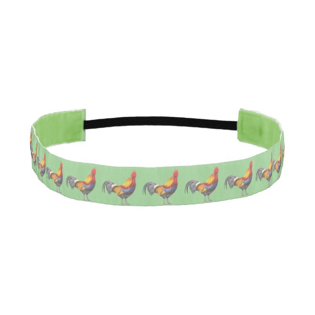 Rooster Athletic Headband (Front)