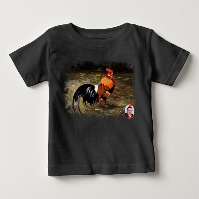 Rooster Baby T-Shirt (Front)