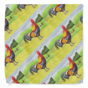 Rooster Bandana
