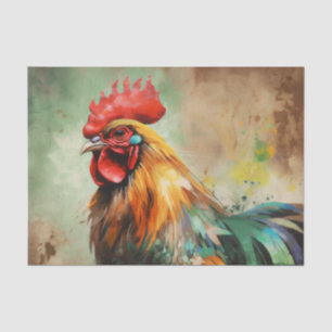 ROOSTER beautiful decoupage paper