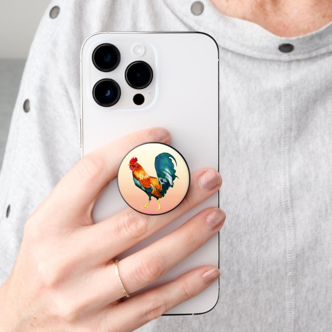 Rooster Bird Smartphone PopSocket