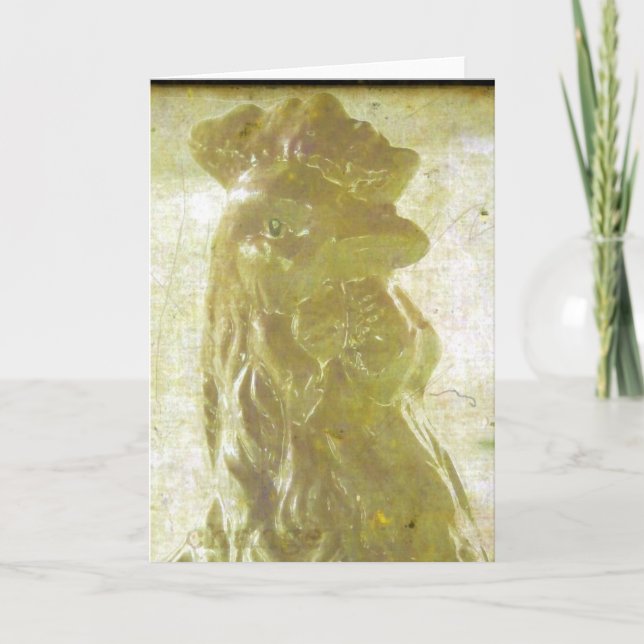 Rooster Card (Front)