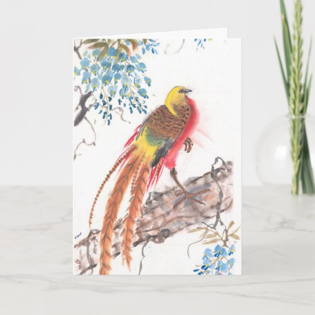Rooster Card (Front)