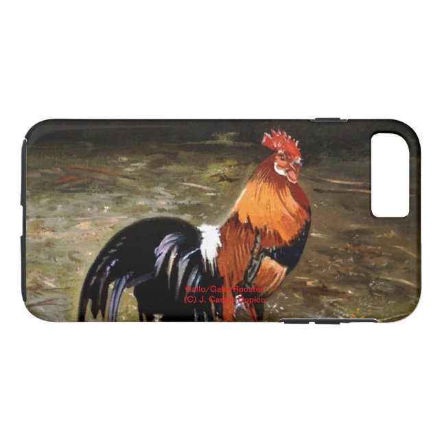 Rooster Case-Mate iPhone Case (Back (Horizontal))