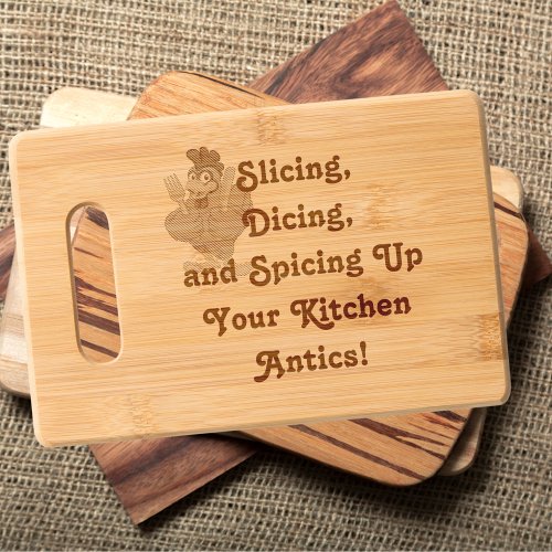 Rooster Chef Cutting Board