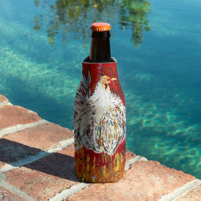Rooster Chicken Bottle Cooler (In Situ Pool)