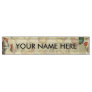 Rooster Chicken Farm Animal Poultry Country Desk Name Plate