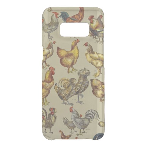 Rooster Chicken Farm Animal Poultry Country Uncommon Samsung Galaxy S8 Case