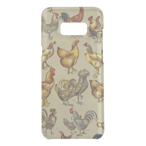Rooster Chicken Farm Animal Poultry Country Uncommon Samsung Galaxy S8 Case