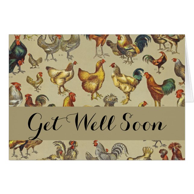 Rooster Chicken Farm Country Animal (Front Horizontal)