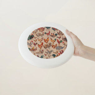 Rooster Chicken Farm Country Animal Wham-O Frisbee