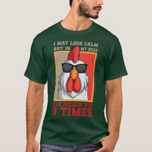 Rooster Chicken Farmers Farm Poultry Lover T-Shirt