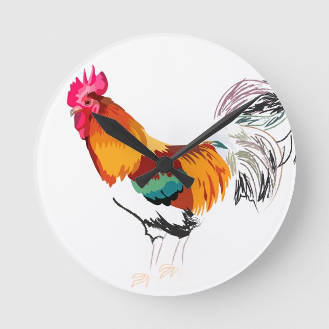 Rooster Clock (Front)