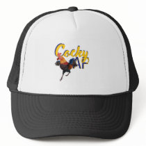 Rooster : Cocky AF humor Trucker Hat