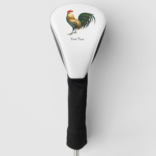 Rooster country classic stylish traditional bird golf head cover