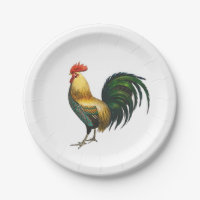 Rooster country classic stylish traditional bird