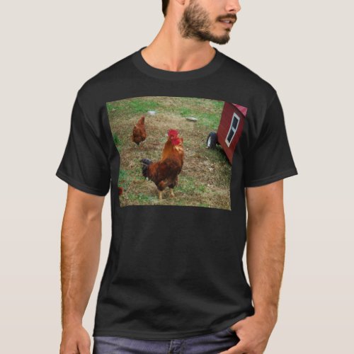 Rooster Crowing T_Shirt