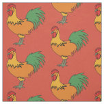 Rooster custom color fabric