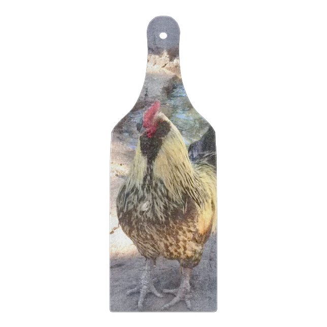 Rooster Cutting Board (Front)