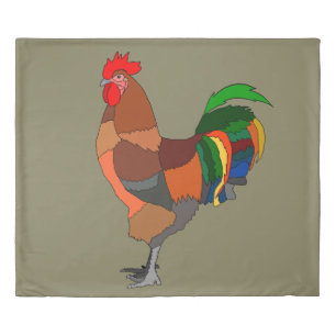 Rooster Duvet Cover