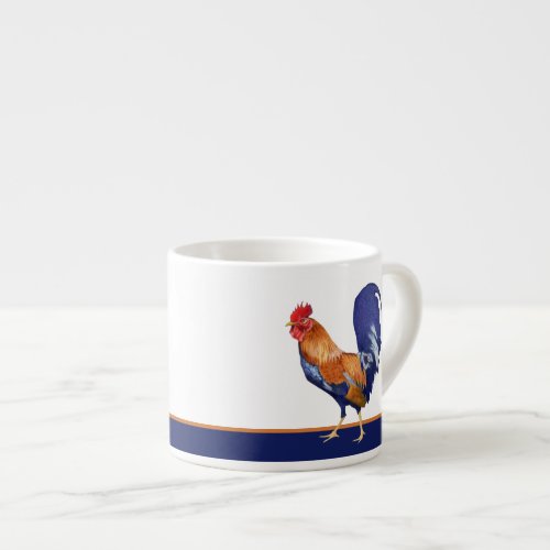 Rooster Espresso Mug