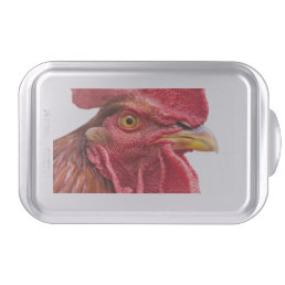 Rooster Face Cake Pan