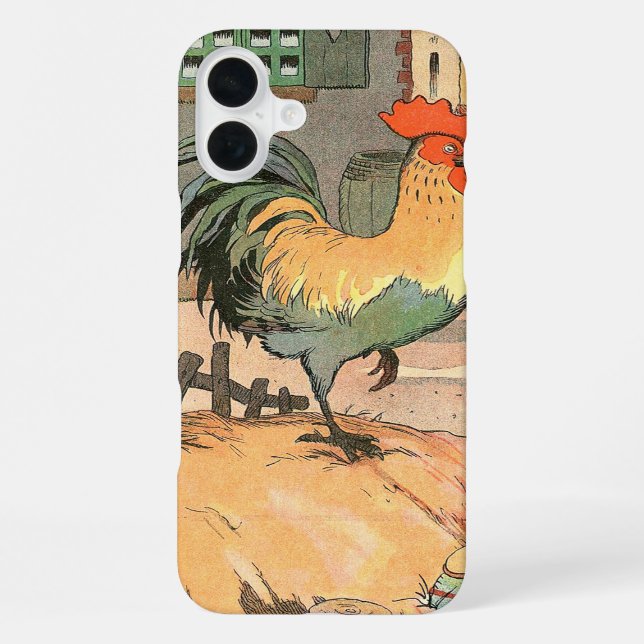 Rooster Farm Yard Iphone Case (Back)