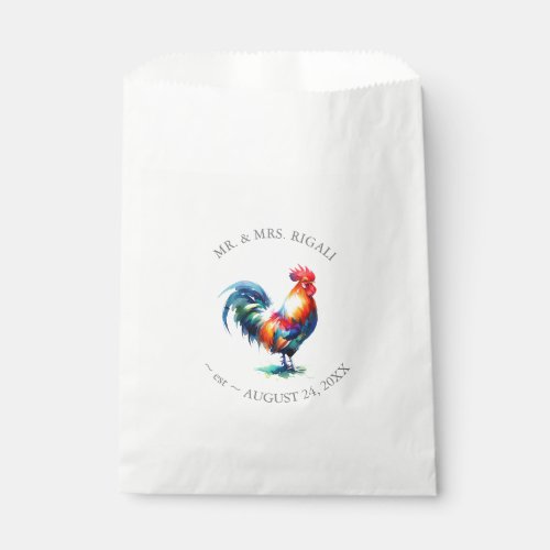 Rooster Favor Bags