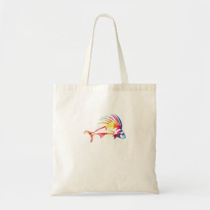 Rooster Fish Fishing Lover Tote Bag