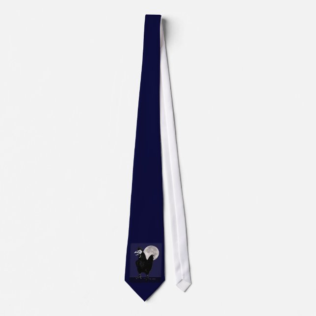 Rooster Ghost Neck Tie (Front)